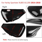 1 Pair L&R Side Battery Cover for Sportster XL Iron 883 1200 (2014–2018) T9