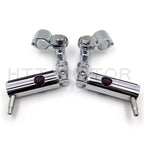 Gear Skull 1.5" Footpeg Mounting Kit for Chrome Short Angled