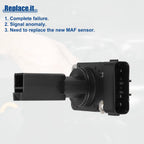 Mass Air Flow MAF Sensor for Chevy Silverado 2500HD 6.6L Diesel (2006–2010)