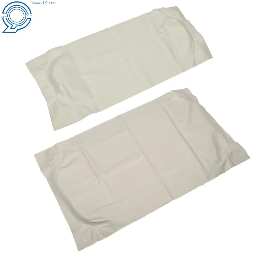 Set of 2 Front Seat Covers for EZGo TXT Golf Cart (1995–2013) White