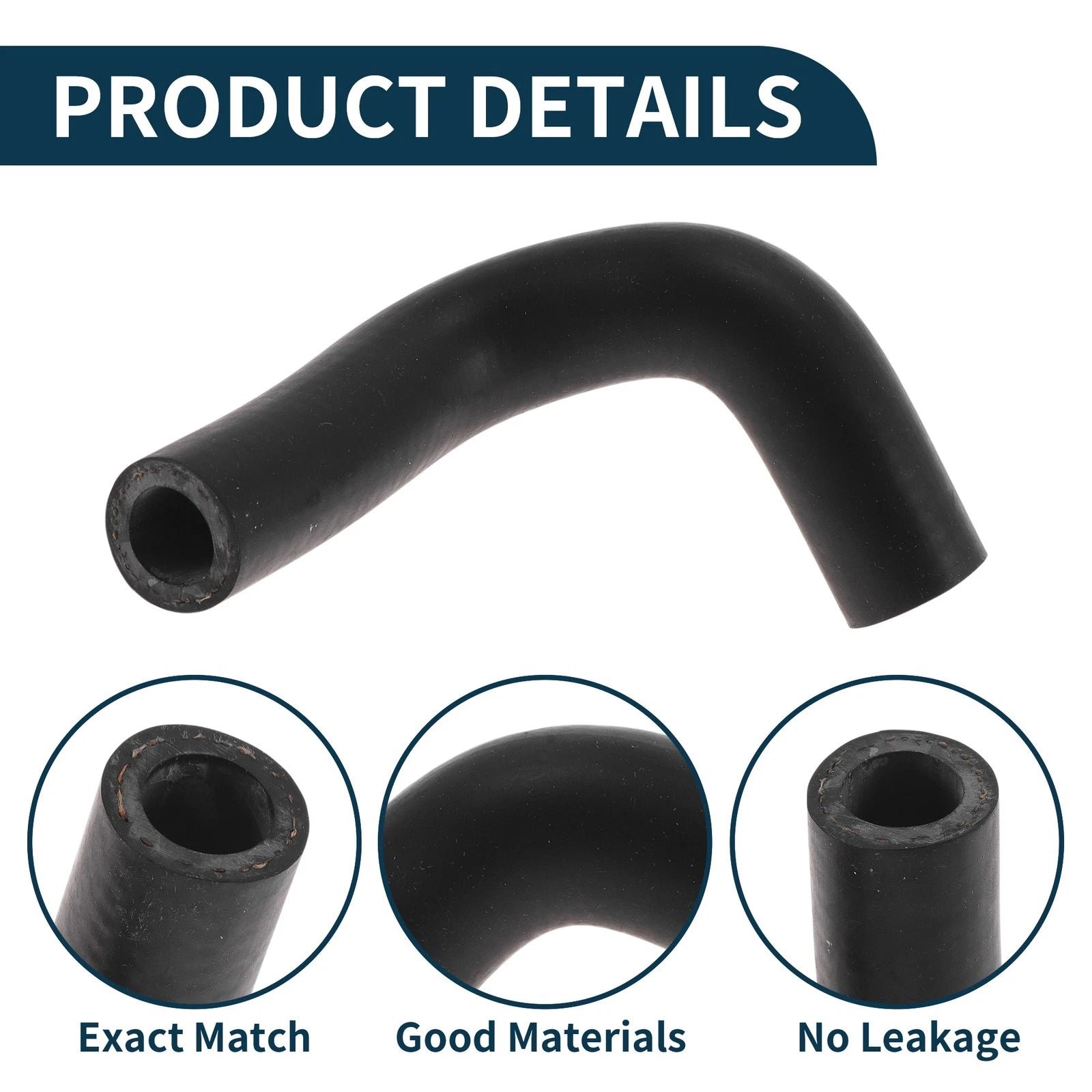 Radiator Hose for Buick Century 3.1L Gas (1997–2005) No. 10182356/12600100 Rubber