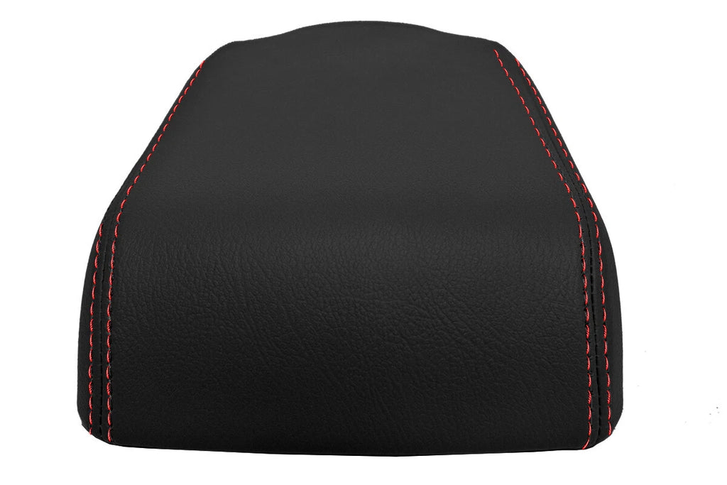 Console Lid Cover Leather for Mitsubishi 3000GT Dodge Stealth (1991–1999) Red Stitch