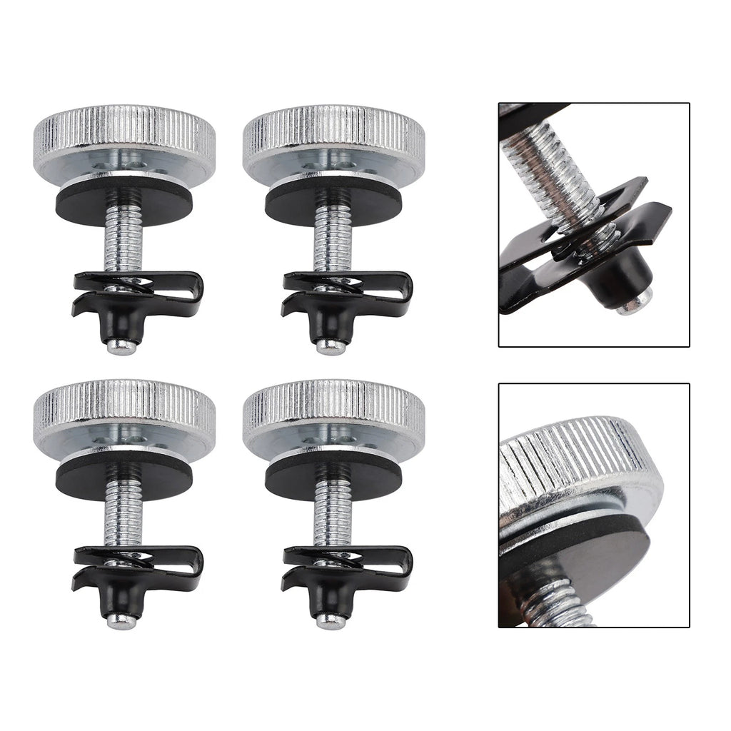 4X Saddlebag Safety Bolt Kit Anti-Theft for Harley Road King, Street, Road Glide