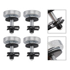 4X Saddlebag Safety Bolt Kit Anti-Theft for Harley Road King, Street, Road Glide