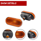 Amber Lens Side Marker Light Housings for VW MK4 Golf Jetta GTI Beetle