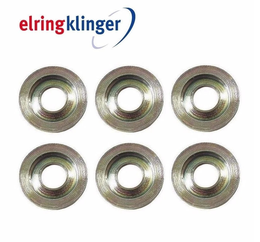 6 Fuel Injector O-Ring Heatshield for Mercedes W124 W160 (1990–1997)
