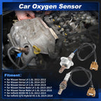 2X Upstream & Downstream Oxygen Sensor for Nissan Versa L4 1.6L (2014–2017)