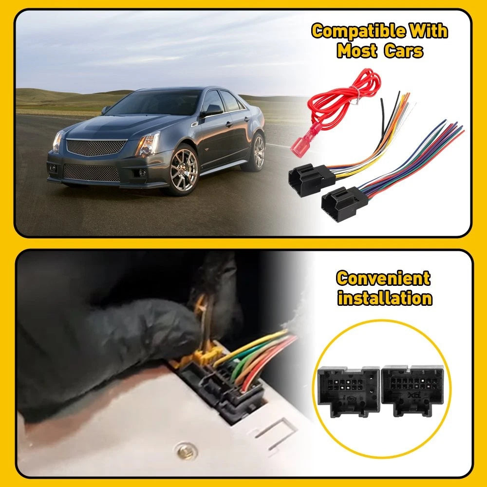 Radio Stereo Wiring Harness for Chevy Silverado 1500 2500 (2007–2013) EPY