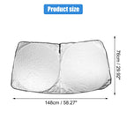 Foldable Windshield Sun Shade for Mercedes-Benz GLE (2016–2019) 734301081597