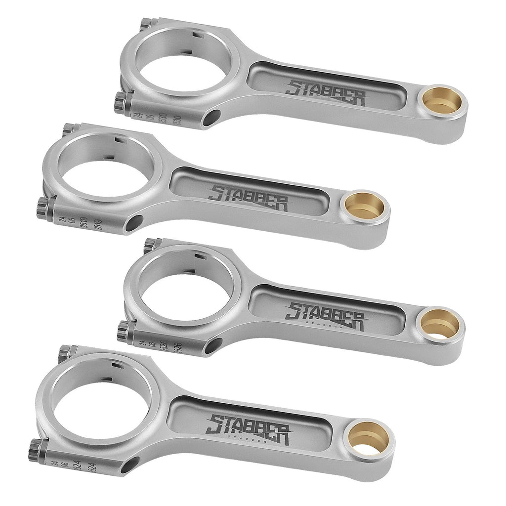 Connecting Rods for Mazda Speed 3 MZR 2.3L DISI Turbo 4340 Steel ARP2000 Bolt