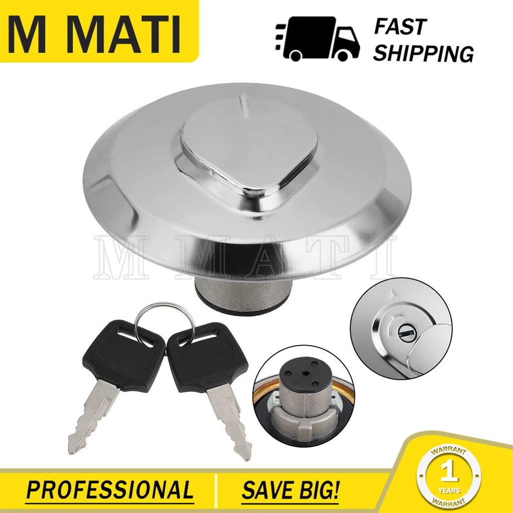 Fuel Gas Tank Cap & Keys Set for Honda CB650 CB650C CB750C CB900C (1980–1982)