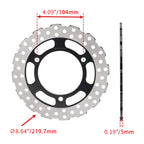 Front & Rear Brake Disc for Kawasaki Ninja 250R EX250J (2008–2012)