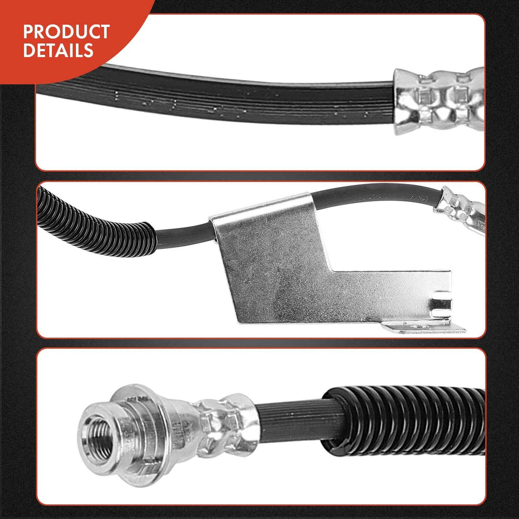 Front Left Brake Hydraulic Hose for Chevy Express 2500 3500 (1996â2002)