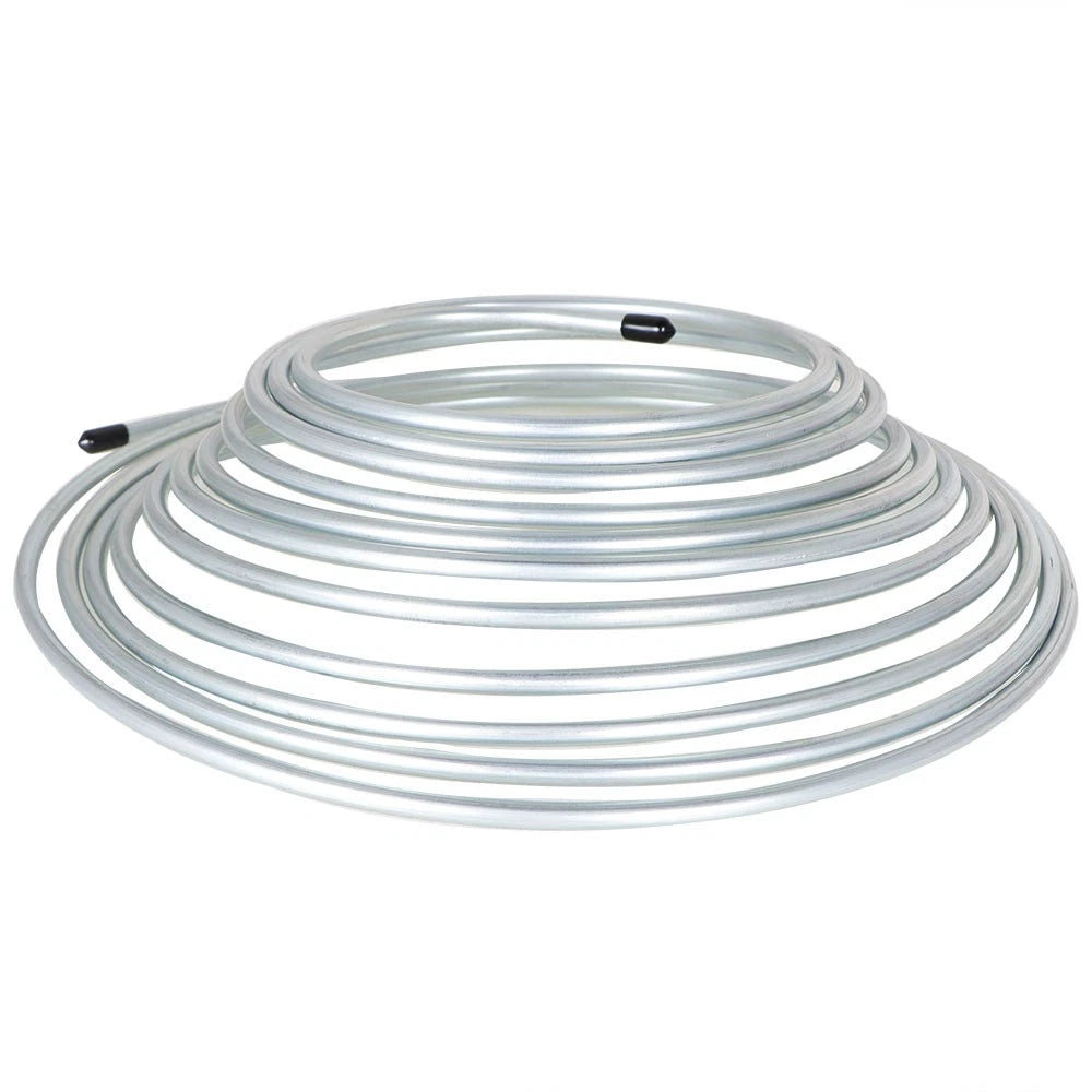 1PC 25 Ft Zinc-Coated Steel Brake Line Tubing Kit for Vehicles