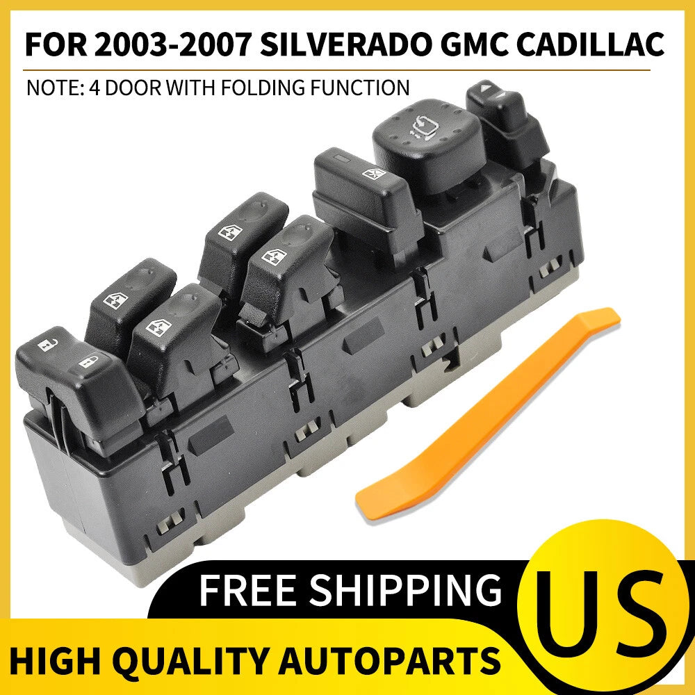 Power Window Switch for Chevy Silverado (2007–2013) #15112971