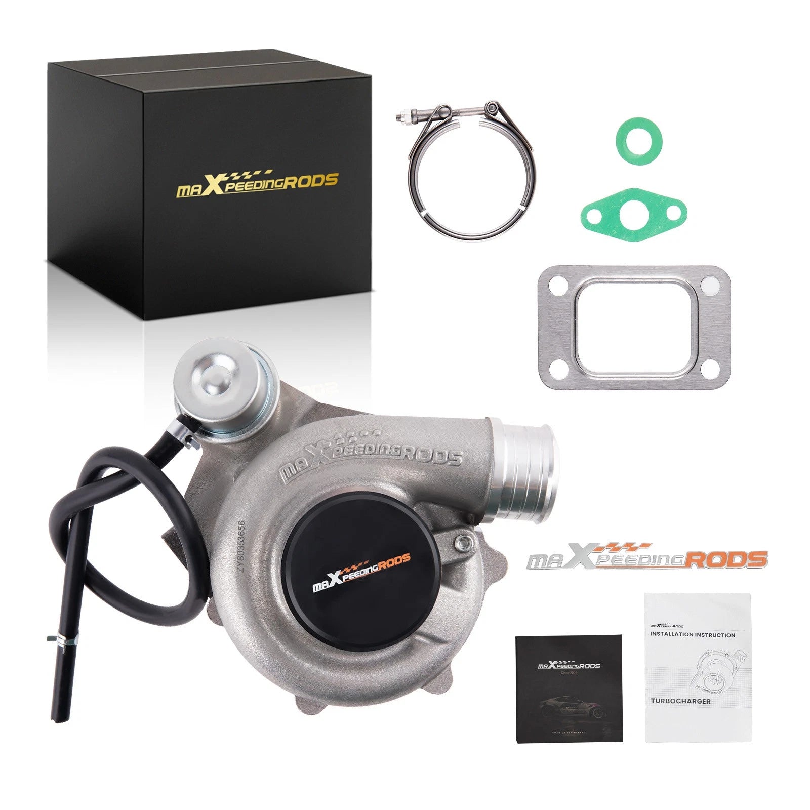 Billet Turbocharger T25 for Universal Turbo Turbine Trim 84 (A/R 0.49)