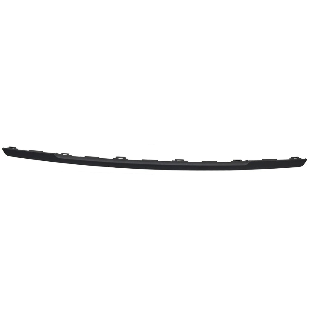 Rear Center Bumper Cover Molding Replacement Black for Chevrolet Silverado (2014–2018)