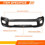 Front Bumper Brush Grille Guard for Chevy Silverado 1500 (2007–2013)