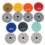 2 Inch Dry Polishing Pad for Granite Marble Sanding Disc (503000 Grit)