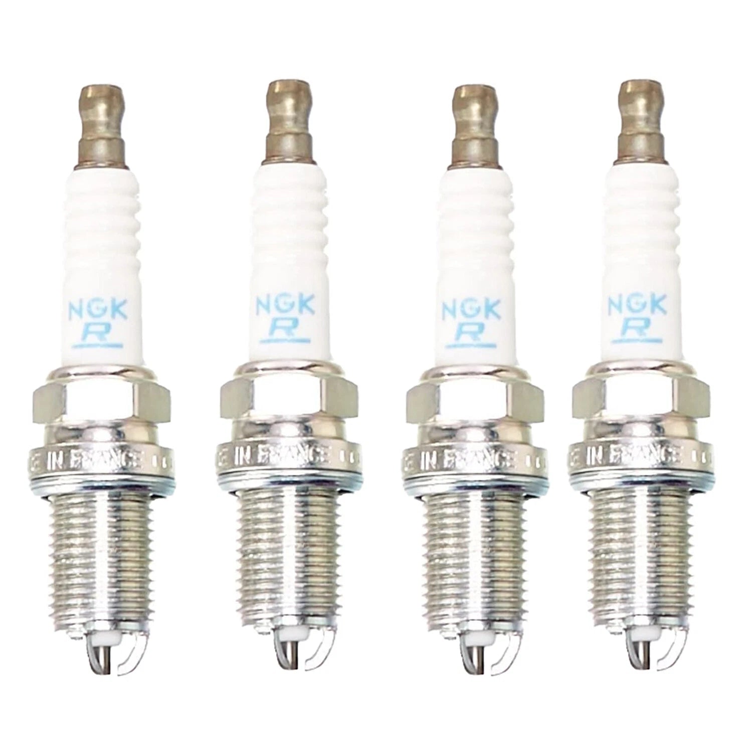 Set of 4 NGK Standard Spark Plugs 2397 for W203 C230, Beetle, Golf, Jetta