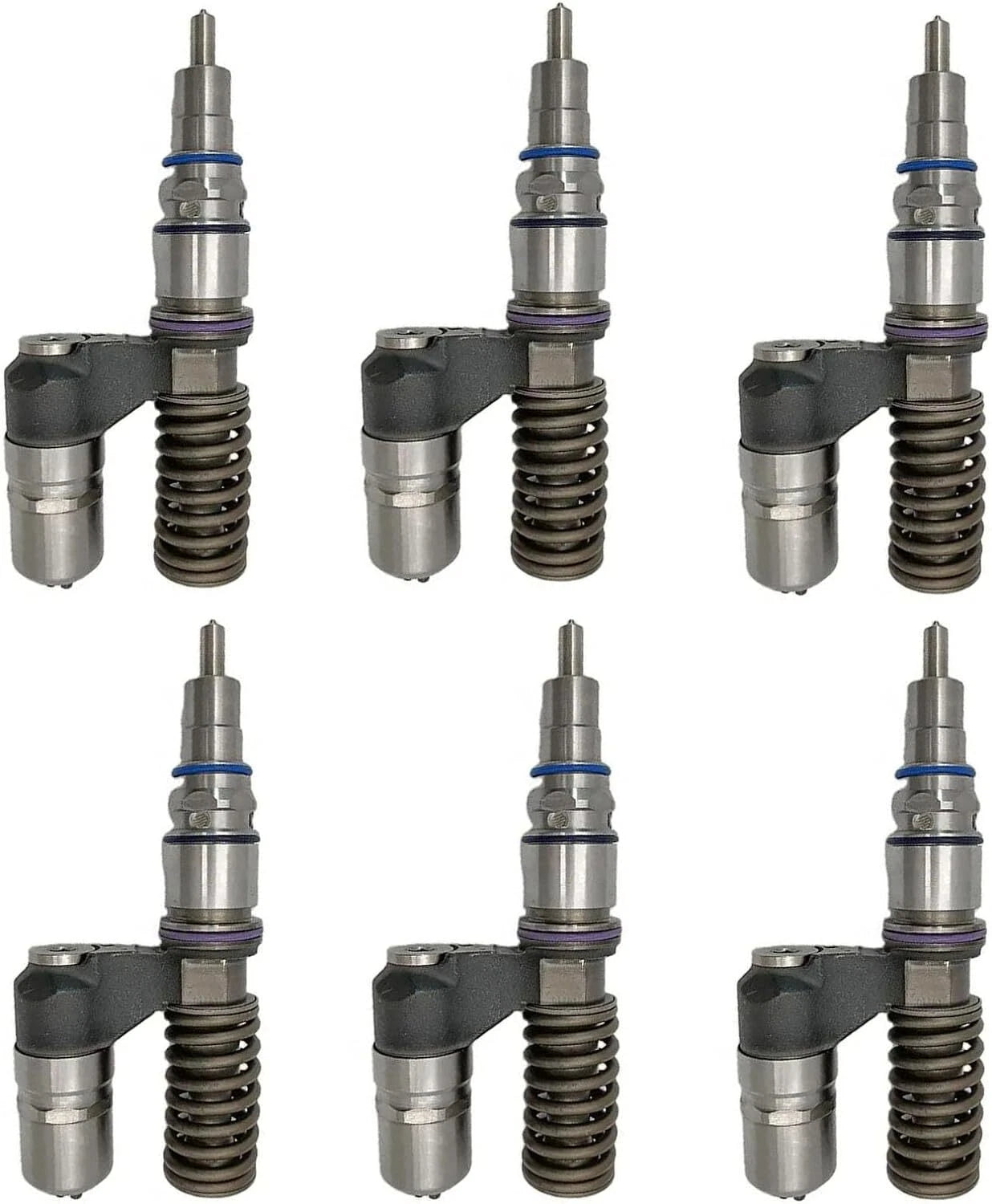 Set of 6 Fuel Injectors for Scania DC12 DC16 (1440579, 0414701019, 0414701027)