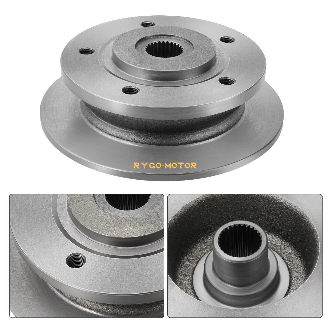 2X Brake Disc Hubs for John Deere Gator HPX 615E 815E Diesel XUV 620i 850D