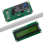 LCD Module Display with Contrast Adjustment for BlueYellow Green
