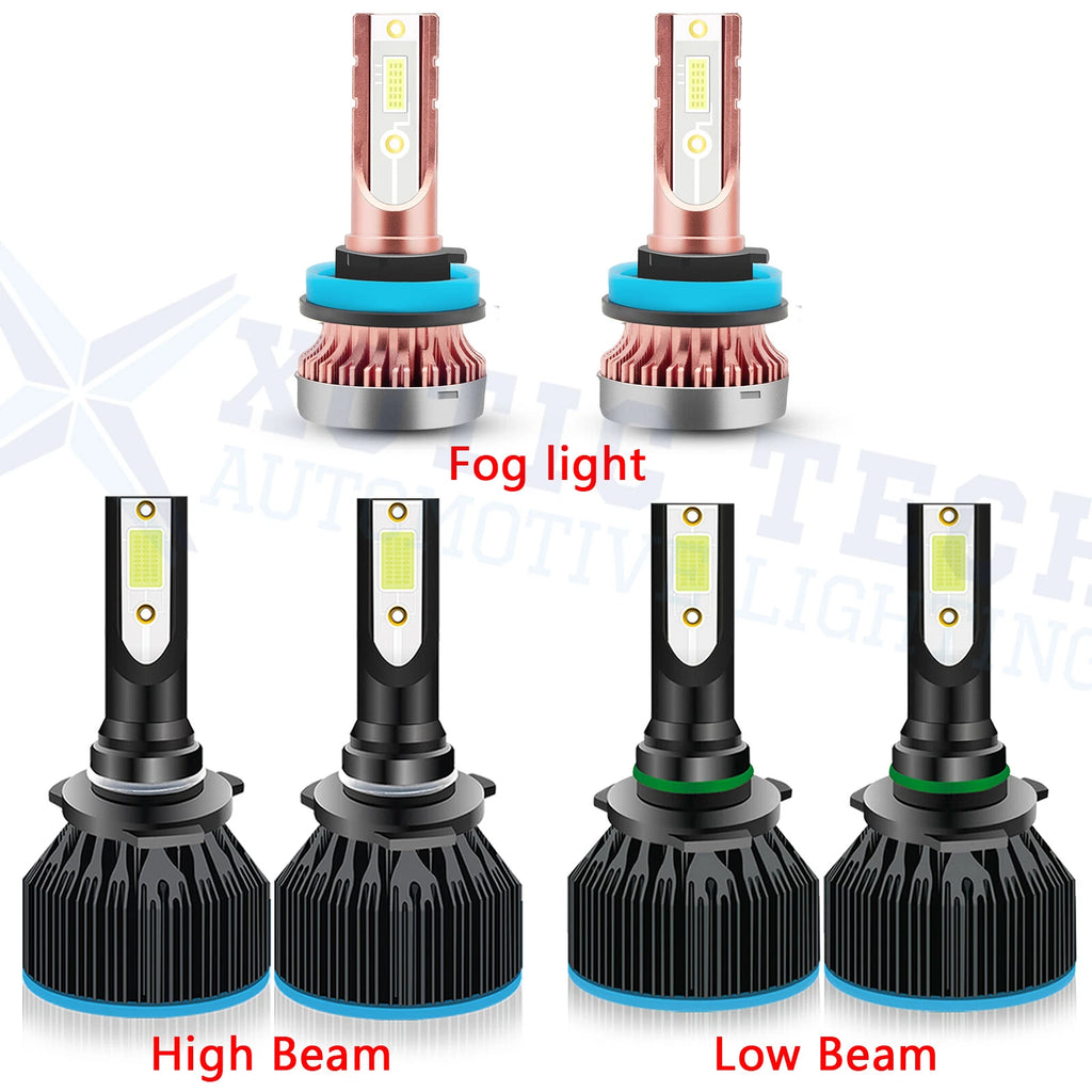 Ice Blue LED Headlight Bulbs for Honda Civic (2006-2015)