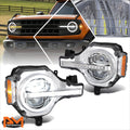 Set of 2 Clear Lens Fog Lights for Ford Escape (2007–2012)