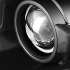 Side Projector Headlight Lamp for Ford Expedition (2011–2015) Black/Amber