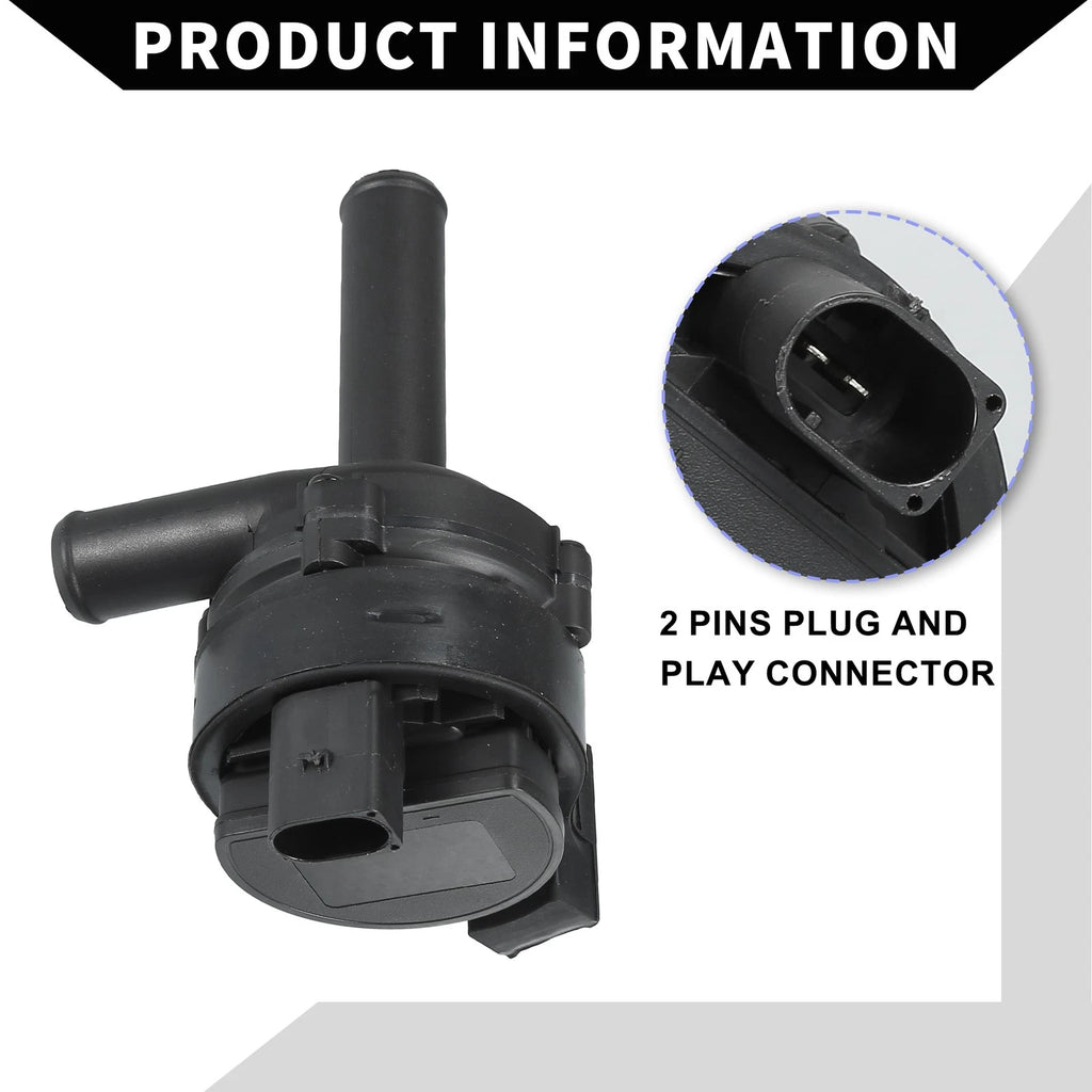 Auxiliary Cooling Water Pump for Mercedes-Benz CL550 C216 (2007–2014) No. 2218350164