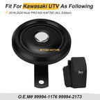 Horn Kit for Kawasaki Mule Pro FXT FX DX DXT FXR (2019–2024) 99994-2173