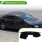 Dashboard Cover for Toyota Mark X 120 Series (2004–2009) Black Blue Non-Slip