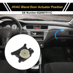 HVAC Heater Blend Door Actuator for Volkswagen Polo (2007–2012) No. 6Q0907511C