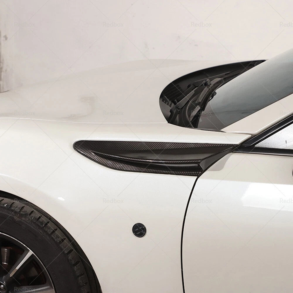 Carbon Fiber Side Fender Fin Vent Trim for Subaru BRZ, Toyota 86 (2013–2021)