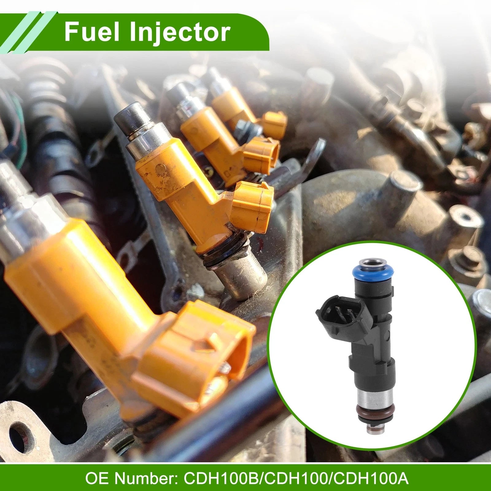 1 Pc Fuel Injector No.CDH100B for Mitsubishi 4G64 