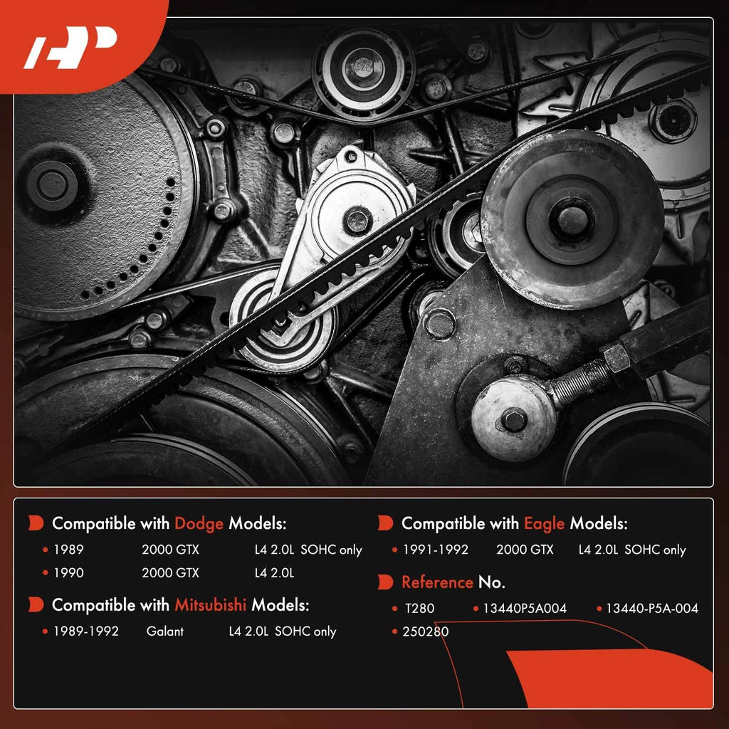 Engine Timing Belt for Dodge Eagle 2000 GTX Mitsubishi Galant (2000)