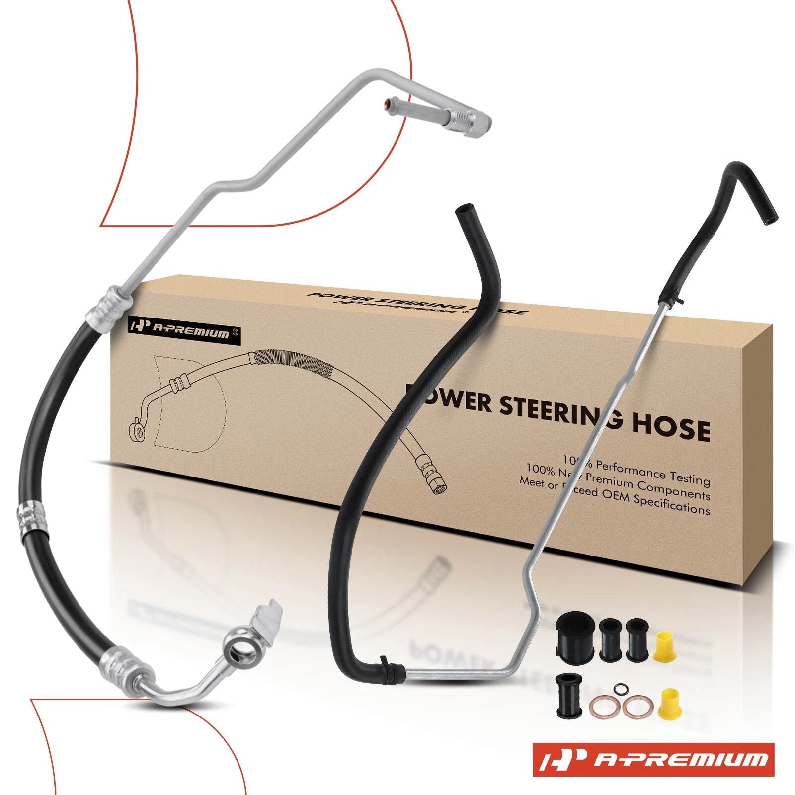Power Steering Pressure & Return Line Hose for Toyota Tacoma (2005-2013)