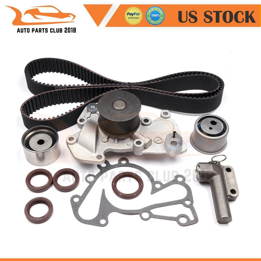 Timing Belt Kit with Hydraulic Tensioner & Water Pump for Hyundai Kia 2.7L (1999–2010)