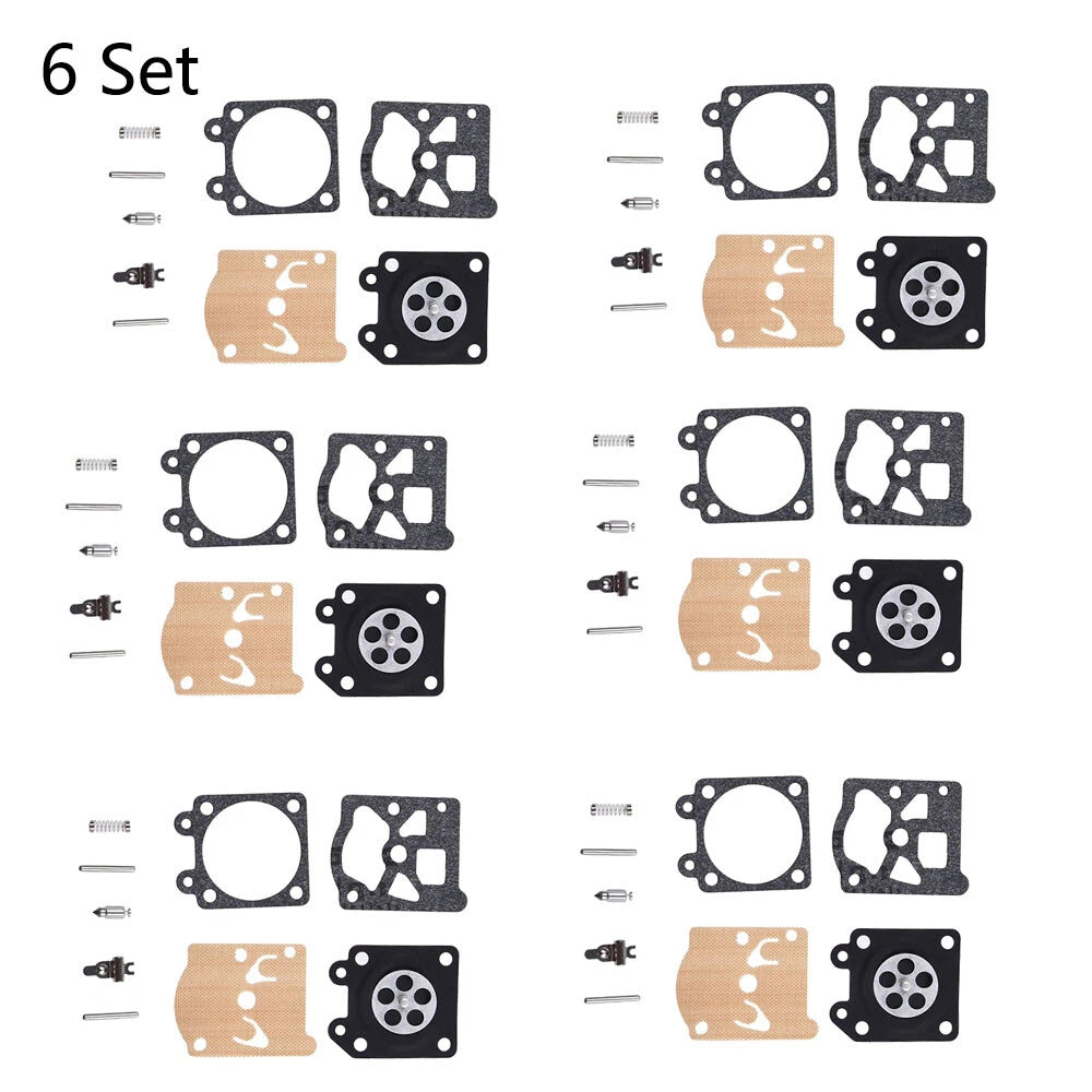 Set of 6 Carburetor Gasket Kit for Stihl 021 023 MS210 MS230 (Walbro K11-WAT)