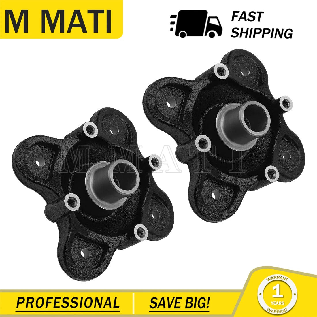 2Pcs Rear Wheel Hubs for Polaris ACE 900 SP (2016) / ACE 900 XC (2017–2019)