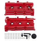 Aluminum Valve Cover Set w/ Gasket for Infiniti FX35 G35 M35 Nissan 350Z (2003–2008)