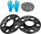 2X 12mm Wheel Spacer 5x4.4" 66.56mm for Volkswagen Jetta Golf Audi R8 TT