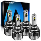 NOVSIGHT LED Headlight Bulbs H11 H4 for