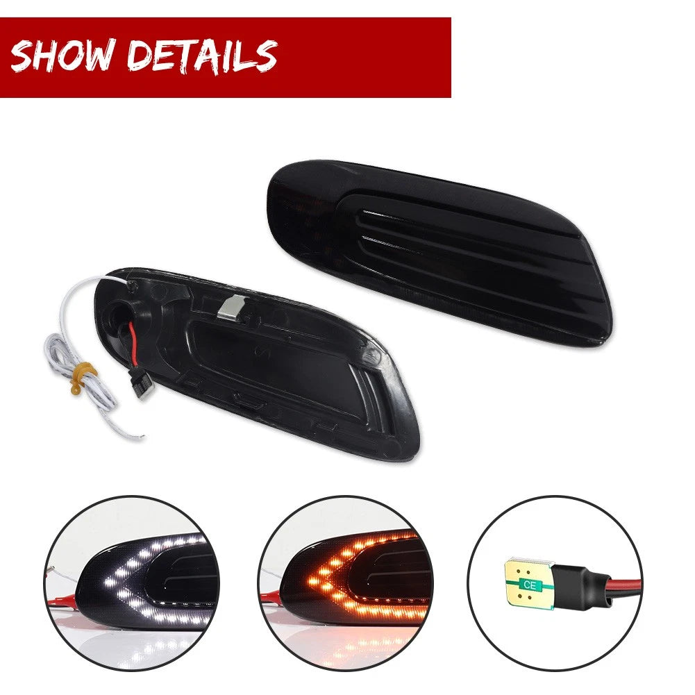Switchback LED Side Marker Light Blinker Lamps for Mini Cooper F55 F56 F57