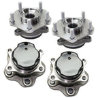 Wheel Hubs for Nissan NV200 (2013–2019) Front & Rear with Bearing