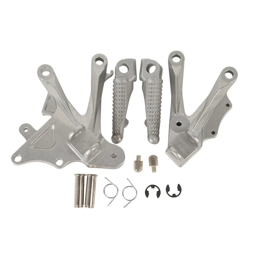 Front Rider Footrest Pegs for KAWASAKI ZX10R ZX-10R (2006-2010)
