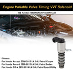 VVT Solenoid for Honda Accord 2008-2012 (2 x)