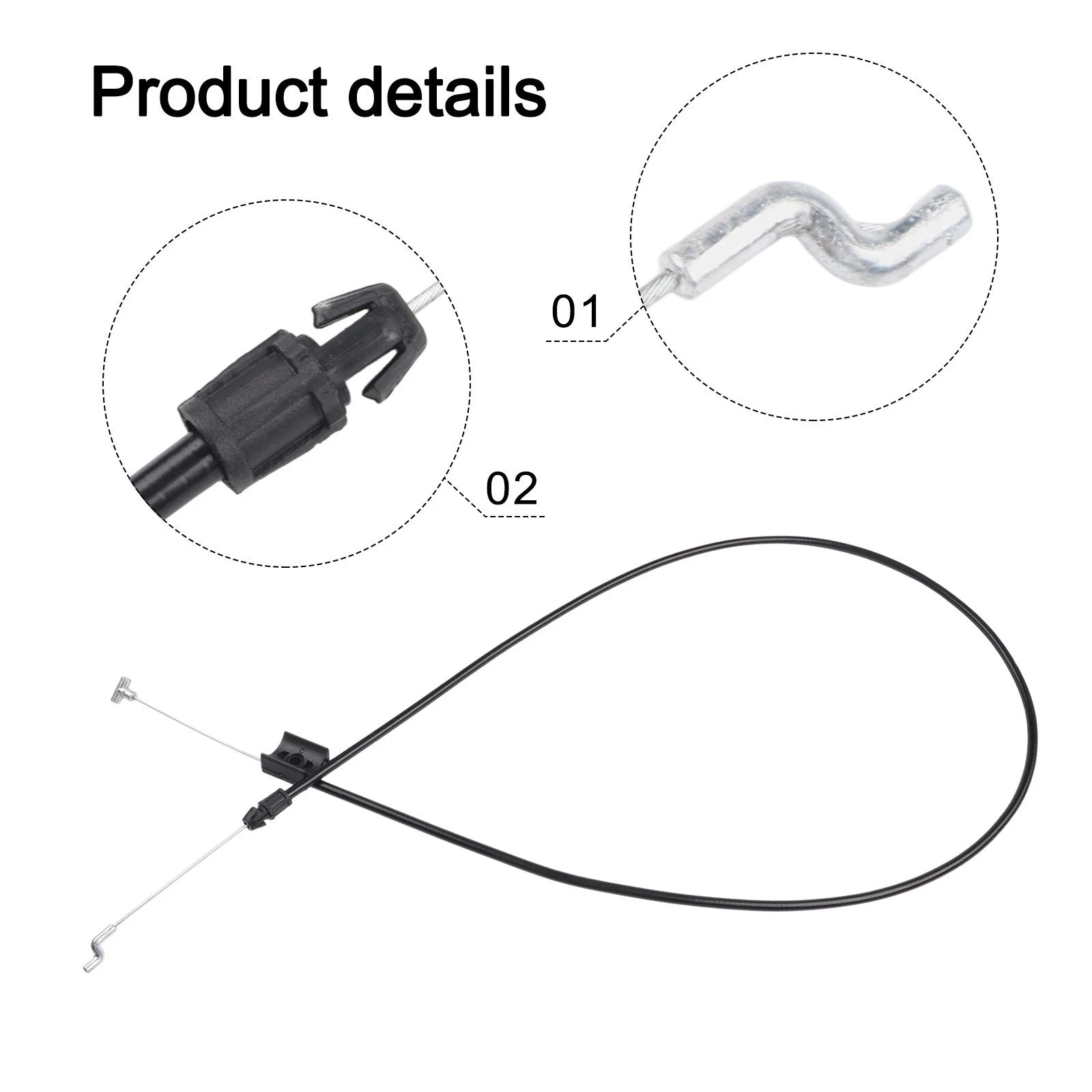 Clutch Control Cable for Murray Lawn Mowers (7034608YP)
