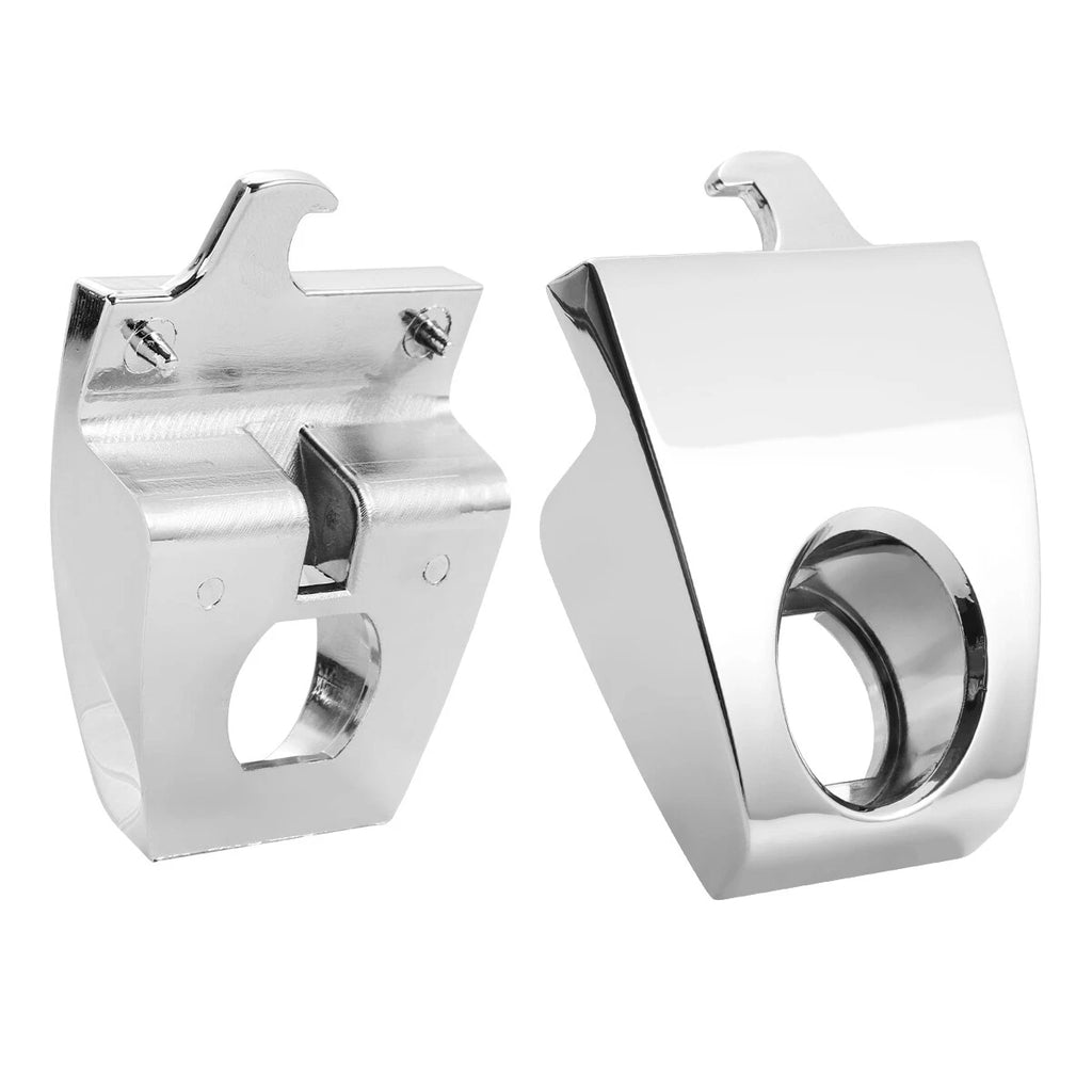 Chrome Hardware Latches Hinges Lock for Harley King Tour Pack (2006–2013)